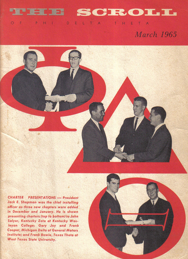 1949–50 Volume 74 No 1–5 - Phi Delta Theta Scroll Archive